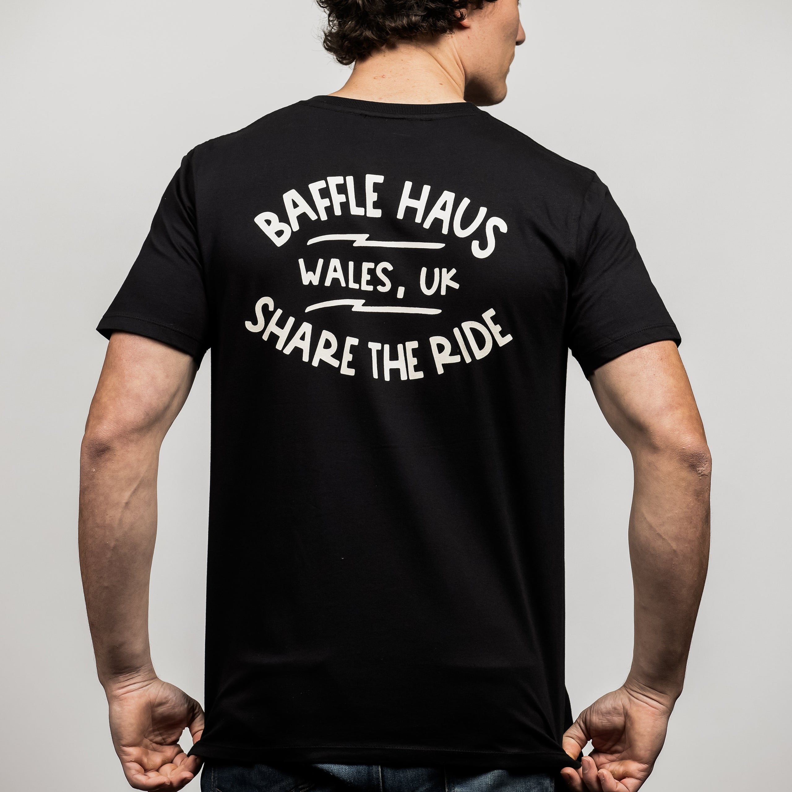 Baffle The Staple Tee Black Baffle Haus