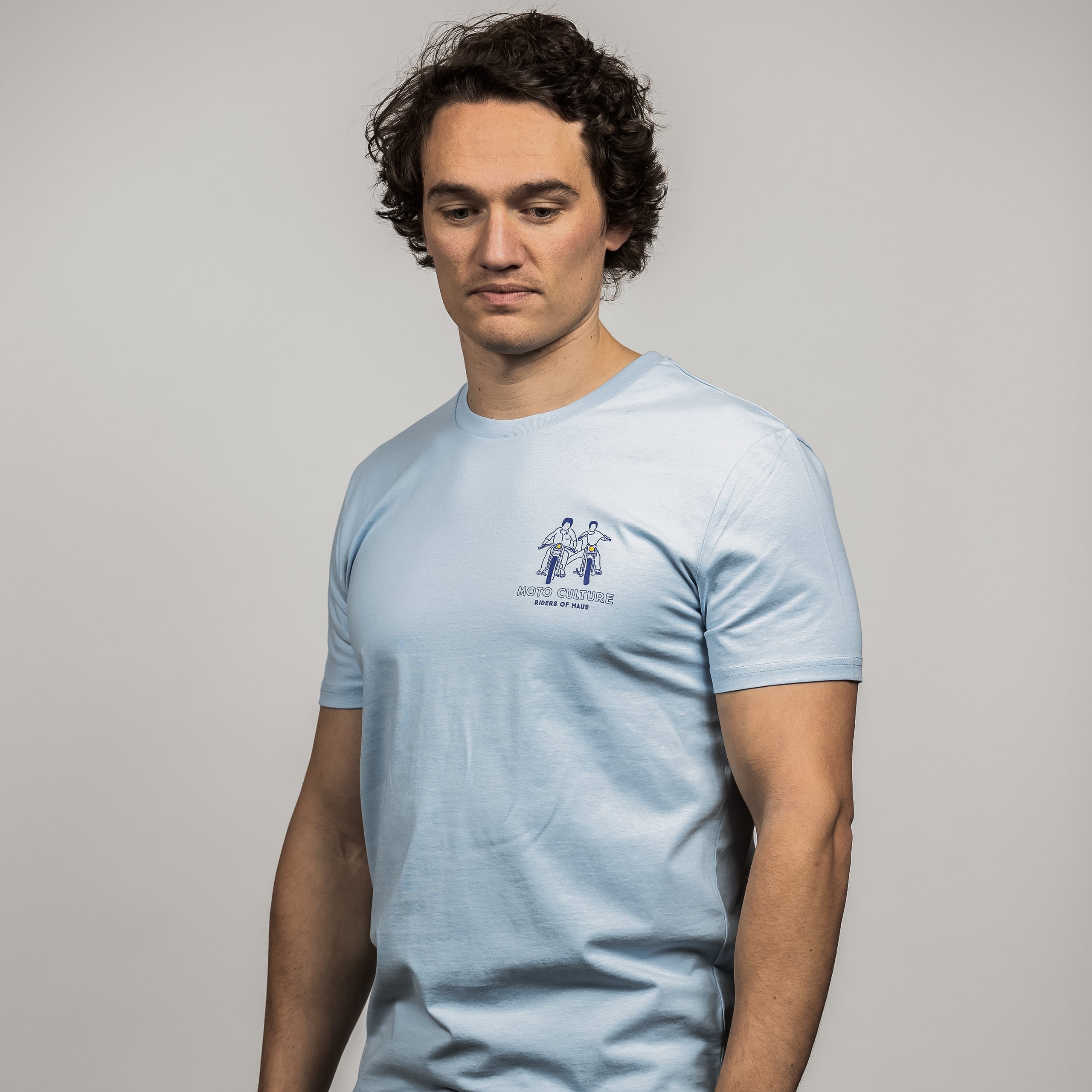 Baffle Riders of Haus Sky Blue Baffle Haus