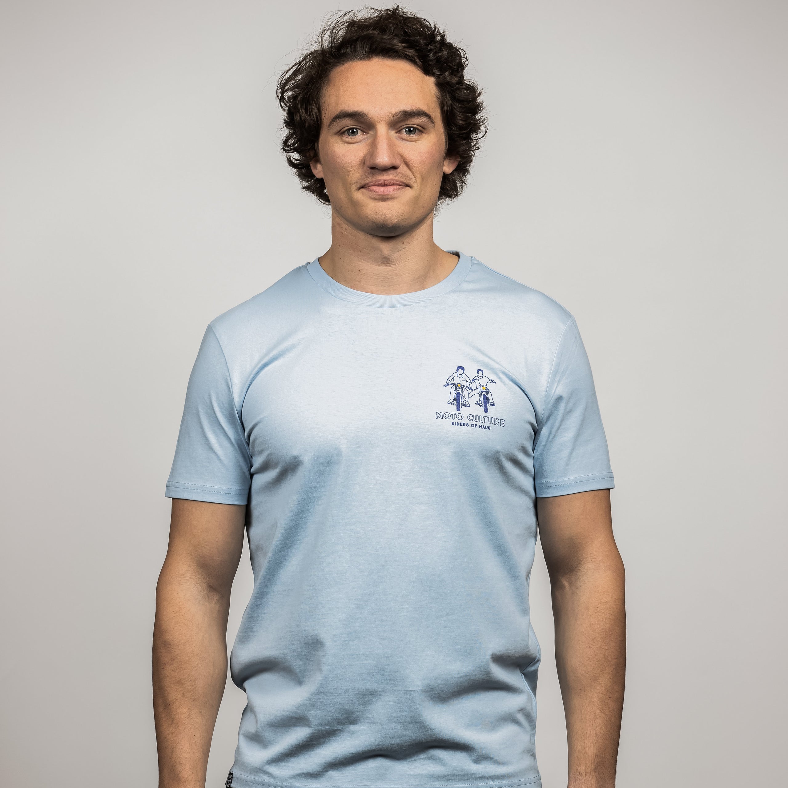 Baffle Riders of Haus Sky Blue Baffle Haus